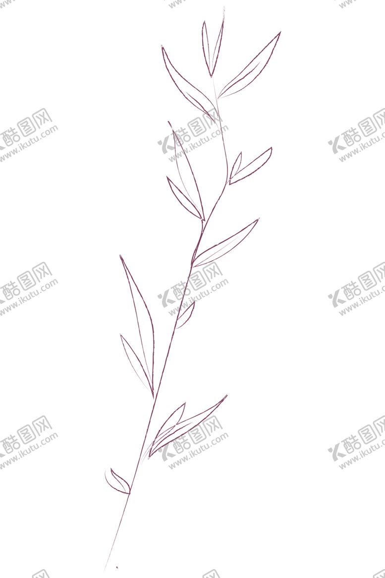 编号：14073409291546193147【酷图网】源文件下载-植物手绘水彩