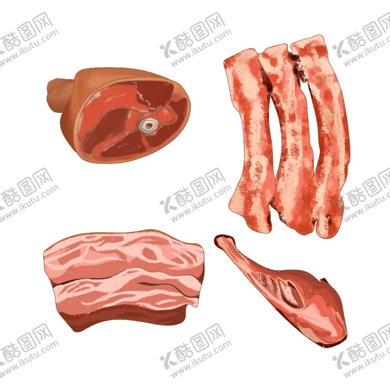 编号：12106602220532514268【酷图网】源文件下载-猪肉图片