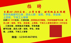 招聘广告