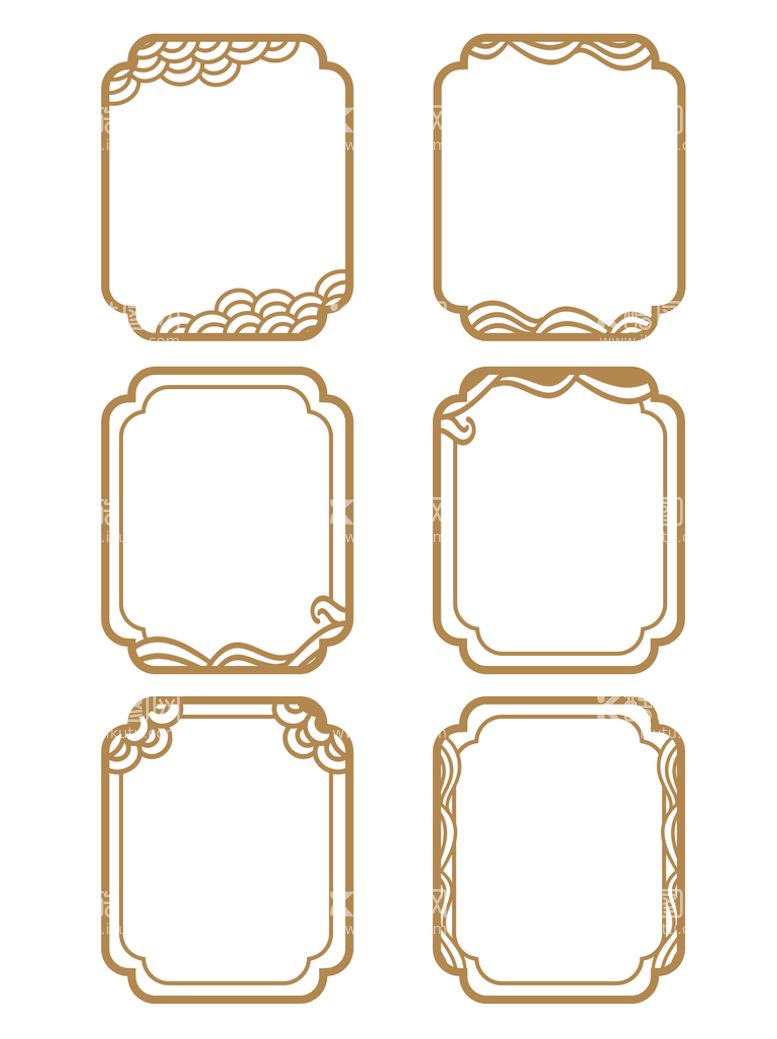 编号：76150310052343528469【酷图网】源文件下载-中式边框
