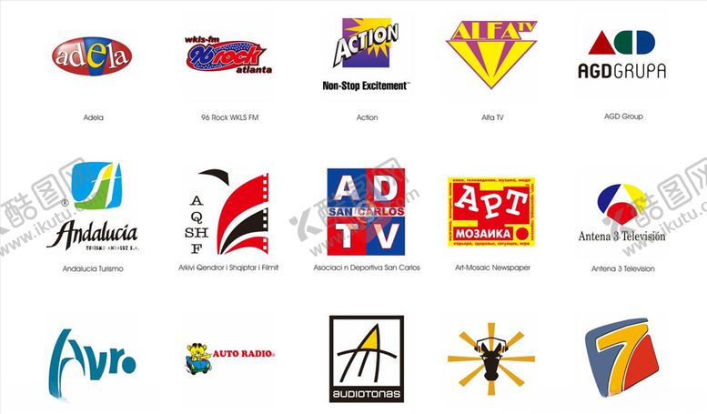 编号：85015511012215254763【酷图网】源文件下载-媒体娱乐标识