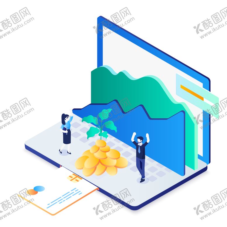 编号：16590012072029072014【酷图网】源文件下载-商务智能网络科技卡通3D