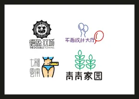 LOGO设计广告创意创意标志广告标志