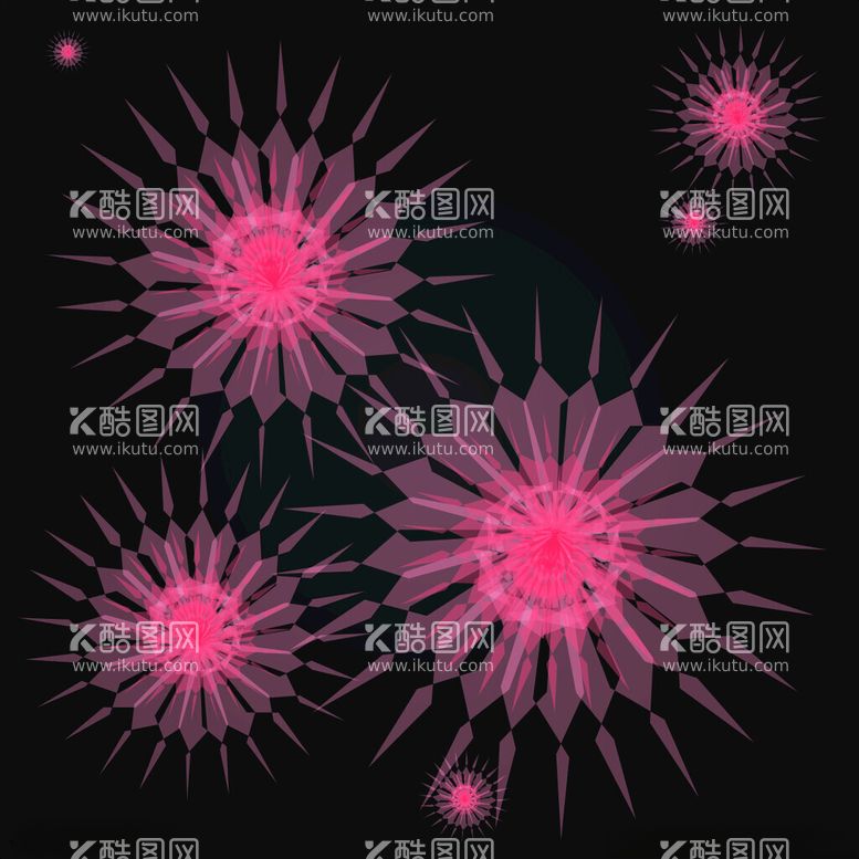 编号：29329812100441528106【酷图网】源文件下载-几何花朵