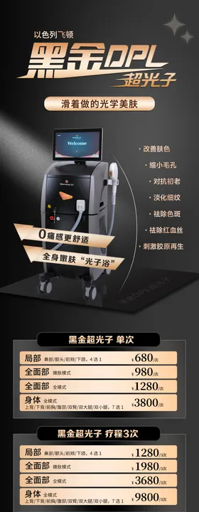 医美项目促销长图