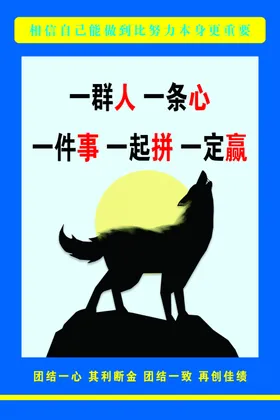 企业励志宣传标语