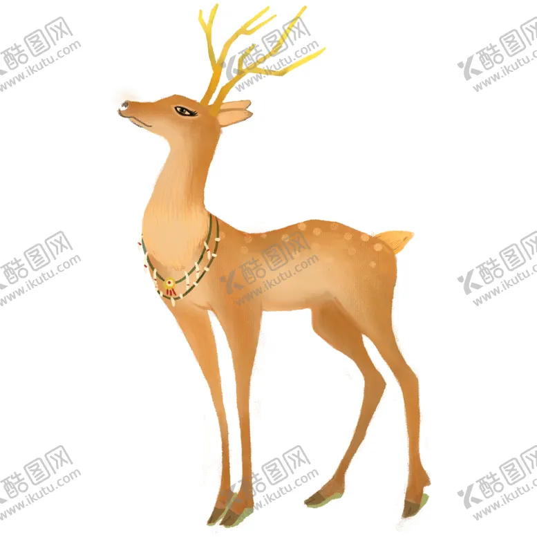 编号：96855107071128198585【酷图网】源文件下载-卡通长颈鹿