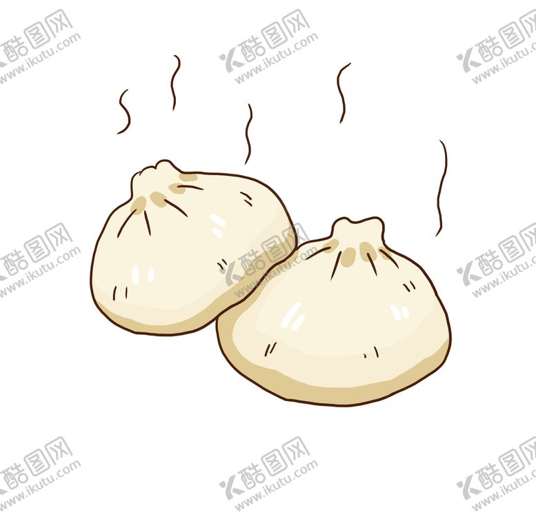 编号：61230809201450226902【酷图网】源文件下载-手绘美食包子