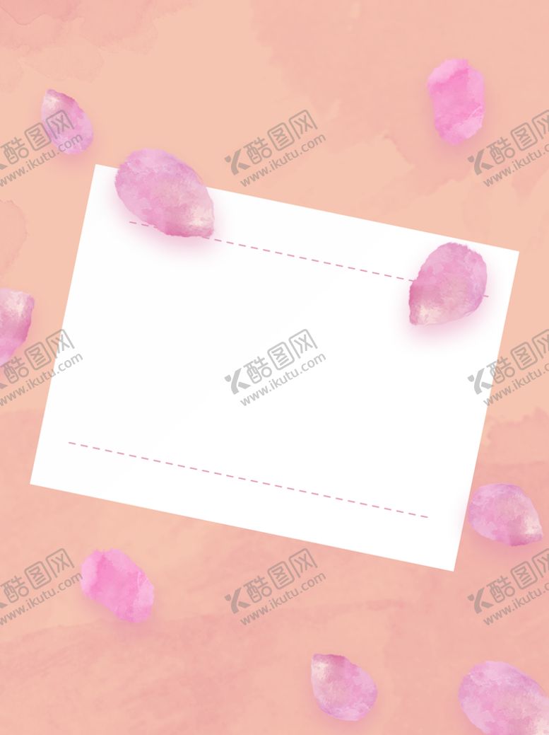 编号：51049709201912251597【酷图网】源文件下载-花瓣背景