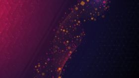 彩色几何渐变抽象背景