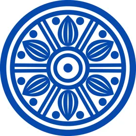 中国传统图案古典花纹花纹圆形花纹月饼