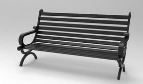 3D椅子户外模型椅子模型