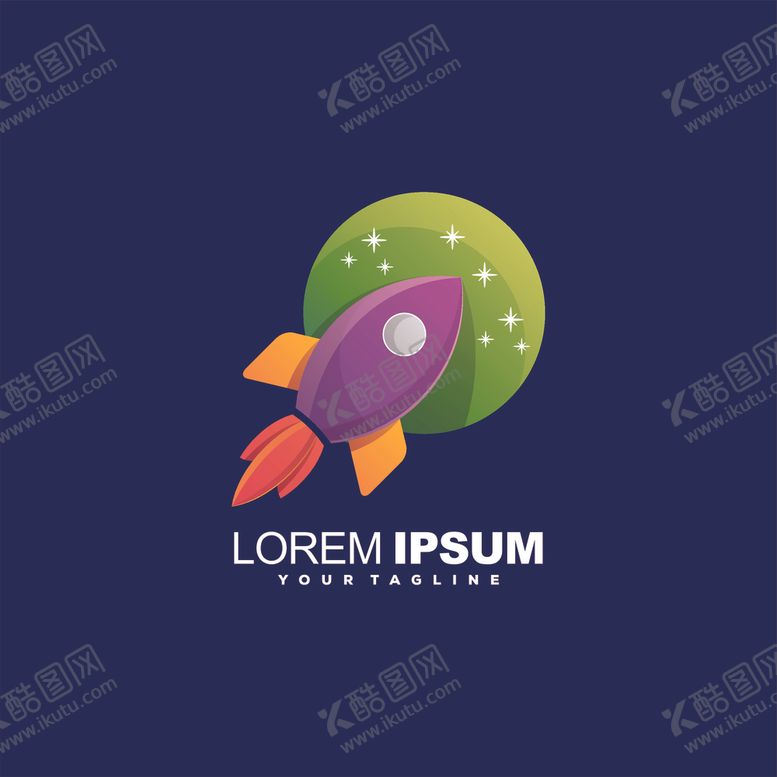编号：71627510241329152549【酷图网】源文件下载-火箭标志