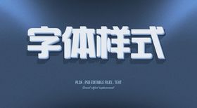 字体样式 