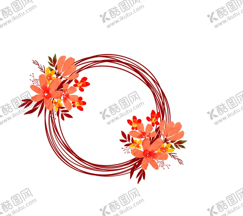 编号：23784507010213032369【酷图网】源文件下载-花环