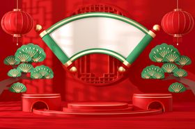 中国风潮亚洲新式场景