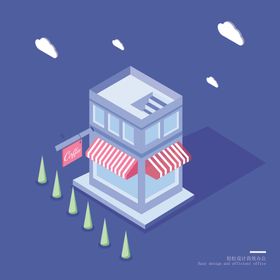 商务UI插图