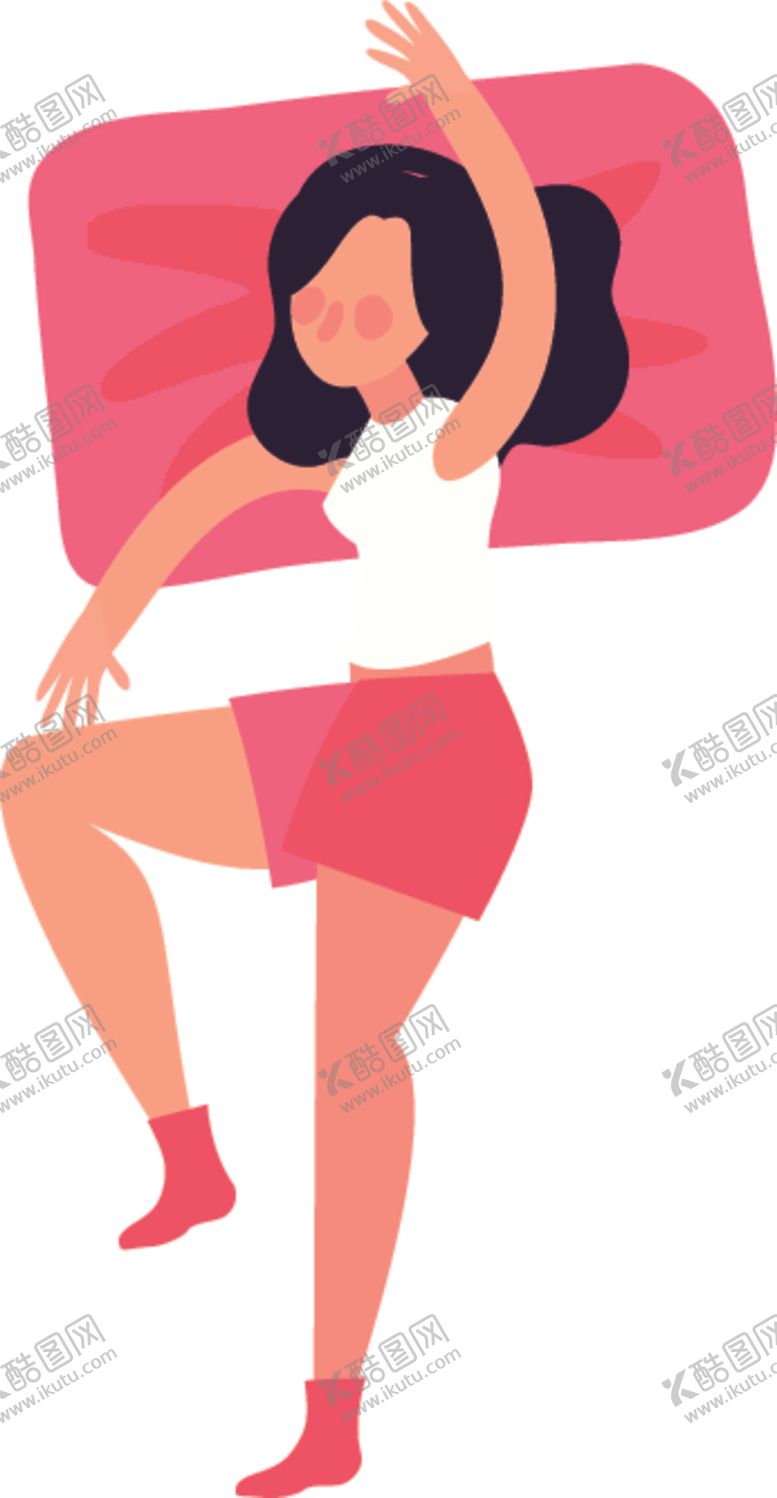 编号：57460305050347572213【酷图网】源文件下载-睡觉姿势