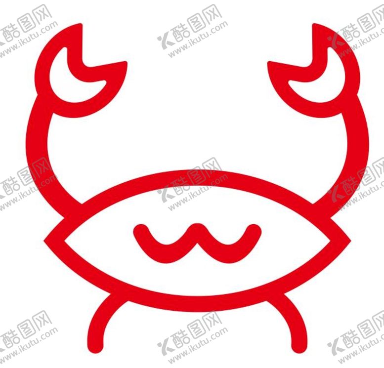 编号：90293212250641585179【酷图网】源文件下载-矢量卡通螃蟹