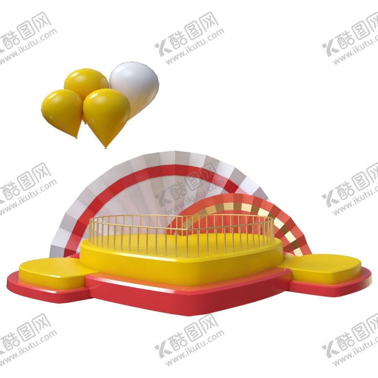 编号：68720209260850034824【酷图网】源文件下载-展台立体促销活动海报素材