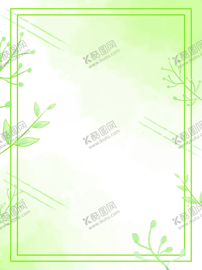 编号：31404506261140504543【酷图网】源文件下载-春天海报绿色素材春天素材