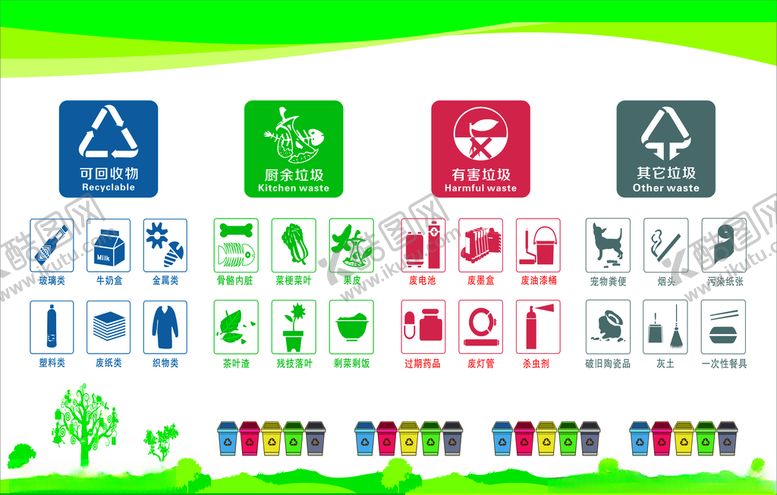 编号：69177304250341151985【酷图网】源文件下载-垃圾分类