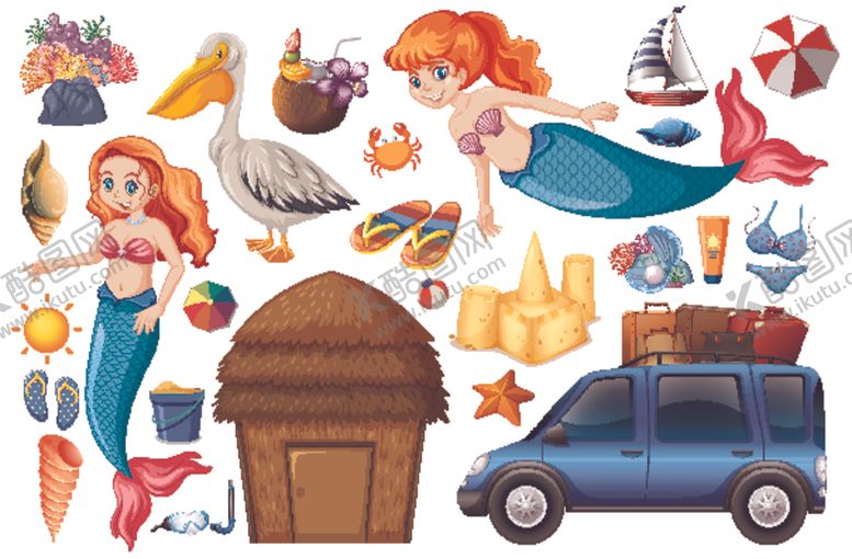 编号：73538909270313427407【酷图网】源文件下载-美人鱼