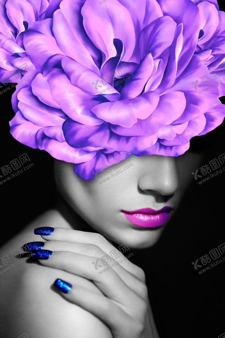 编号：31689609190720079846【酷图网】源文件下载-美女装饰画