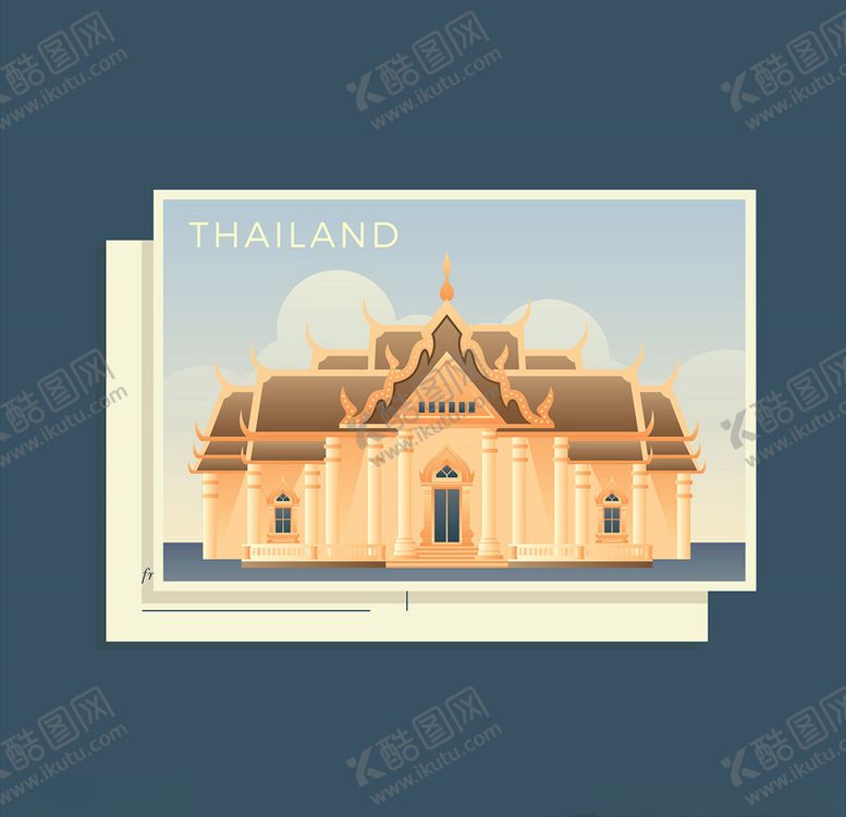 编号：34311910101712171395【酷图网】源文件下载-旅游地标邮票