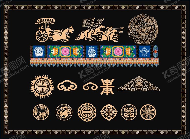 编号：35600712301637416248【酷图网】源文件下载-底纹边框