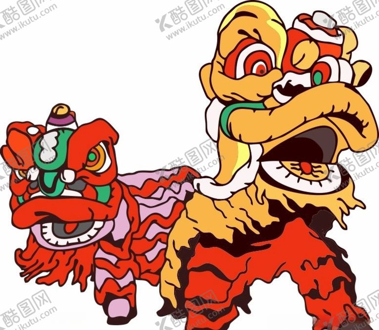 编号：39503610180033347404【酷图网】源文件下载-舞狮