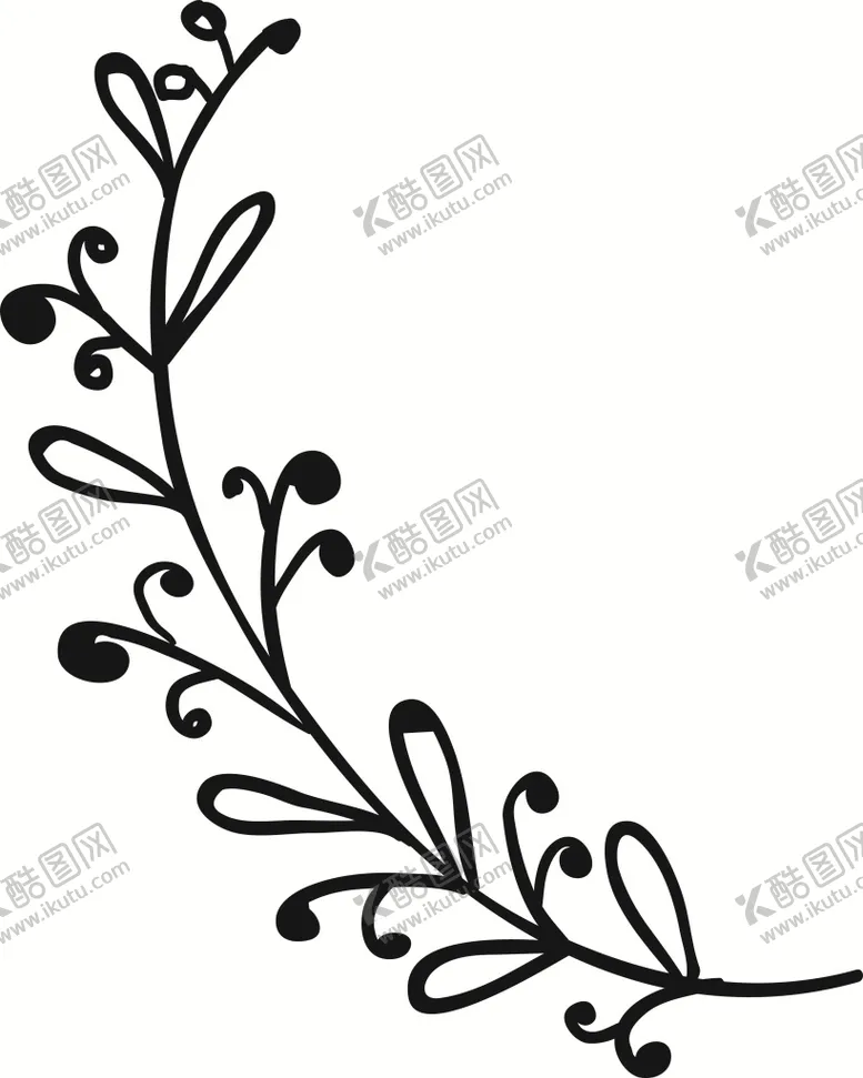 编号：36594709261055316472【酷图网】源文件下载-线描边纹