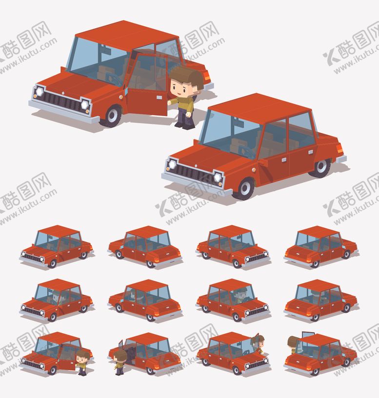 编号：45949406181847062084【酷图网】源文件下载-卡通工程车