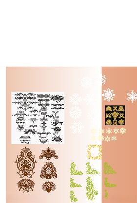 花纹底纹