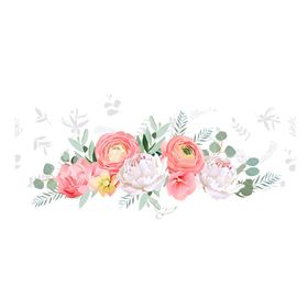 手绘植物花卉