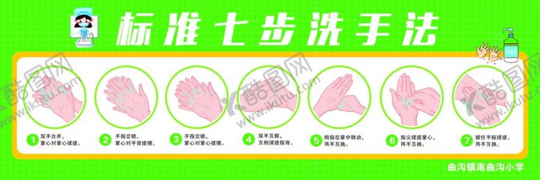 编号：96995507130638547981【酷图网】源文件下载-七步洗手法