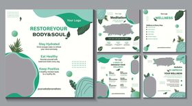 绿色商务宣传册