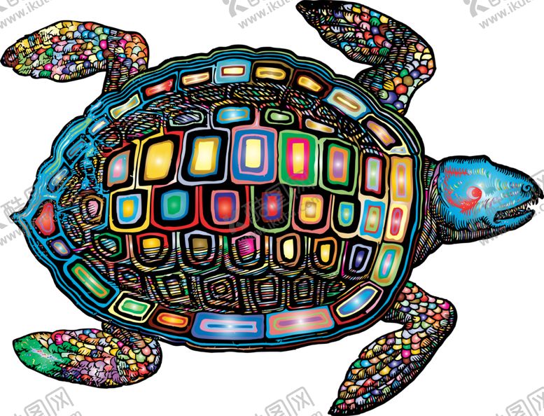 编号：26106010260305203833【酷图网】源文件下载-海龟