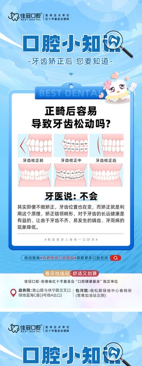 矫正科普海报