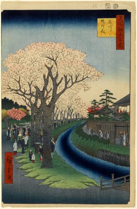 日本风景浮世绘