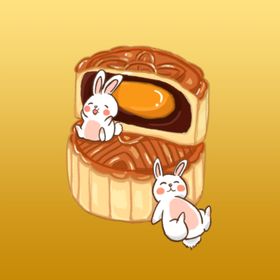 手绘兔子素材