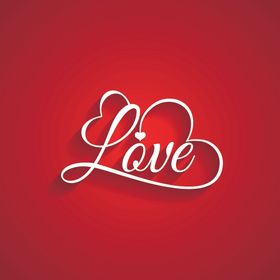 心形LOVE婚庆情人节献爱爱素材粉色矢量