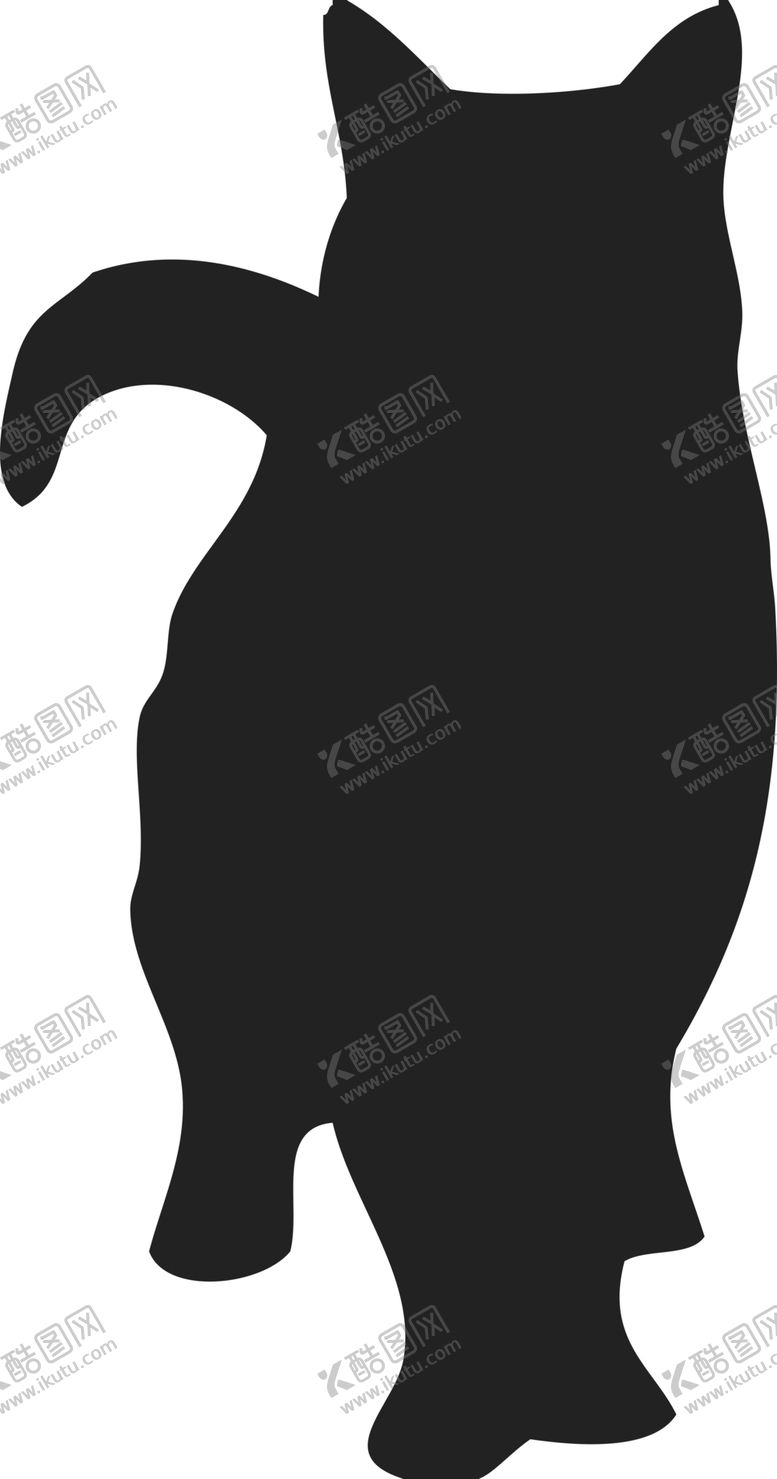 编号：46340805081106351135【酷图网】源文件下载-动物剪影