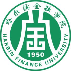 哈尔滨金融学院logo