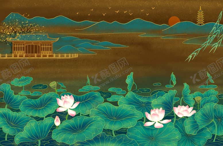 编号：57068206280204055978【酷图网】源文件下载-国潮背景