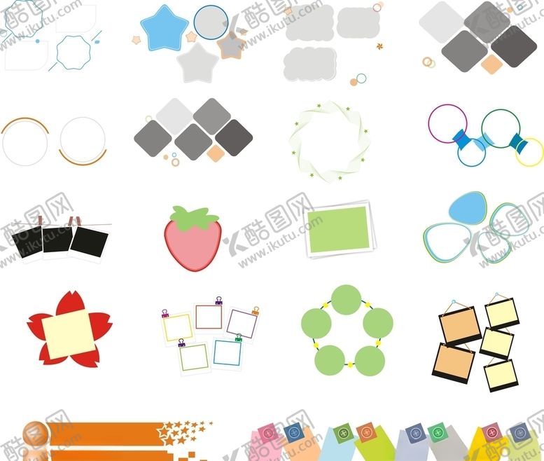 编号：58330509221822427810【酷图网】源文件下载-照片边框样式