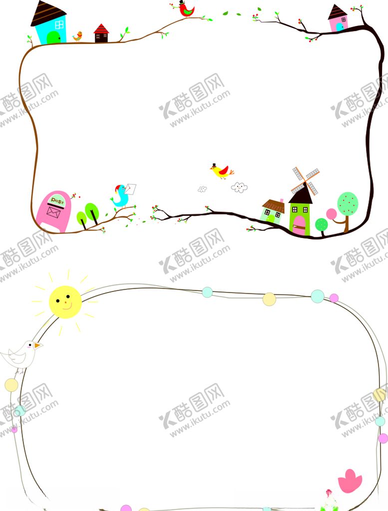 编号：78722809290552208526【酷图网】源文件下载-童趣卡通边框