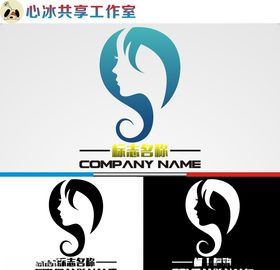 美容美发logo