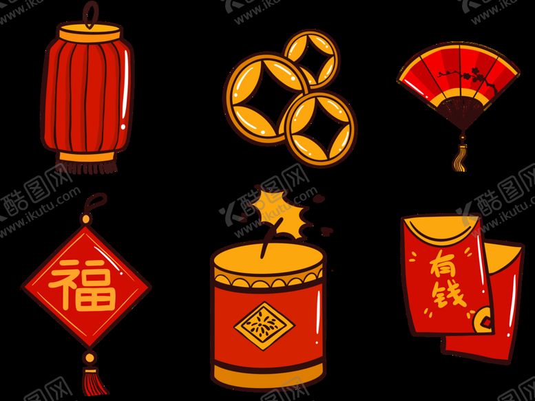 编号：85437609180744221387【酷图网】源文件下载-春节元素