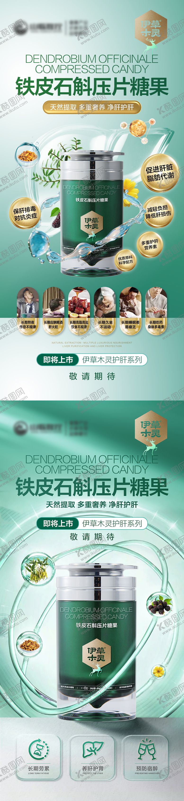 编号：69396512121941058341【酷图网】源文件下载-铁皮石斛护肝片